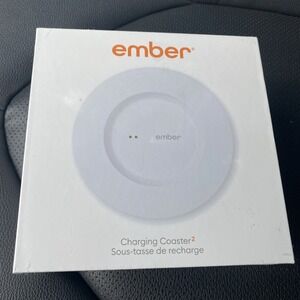 Ember Charging Coaster 2 Wireless Charging For Use With Ember Temperature White